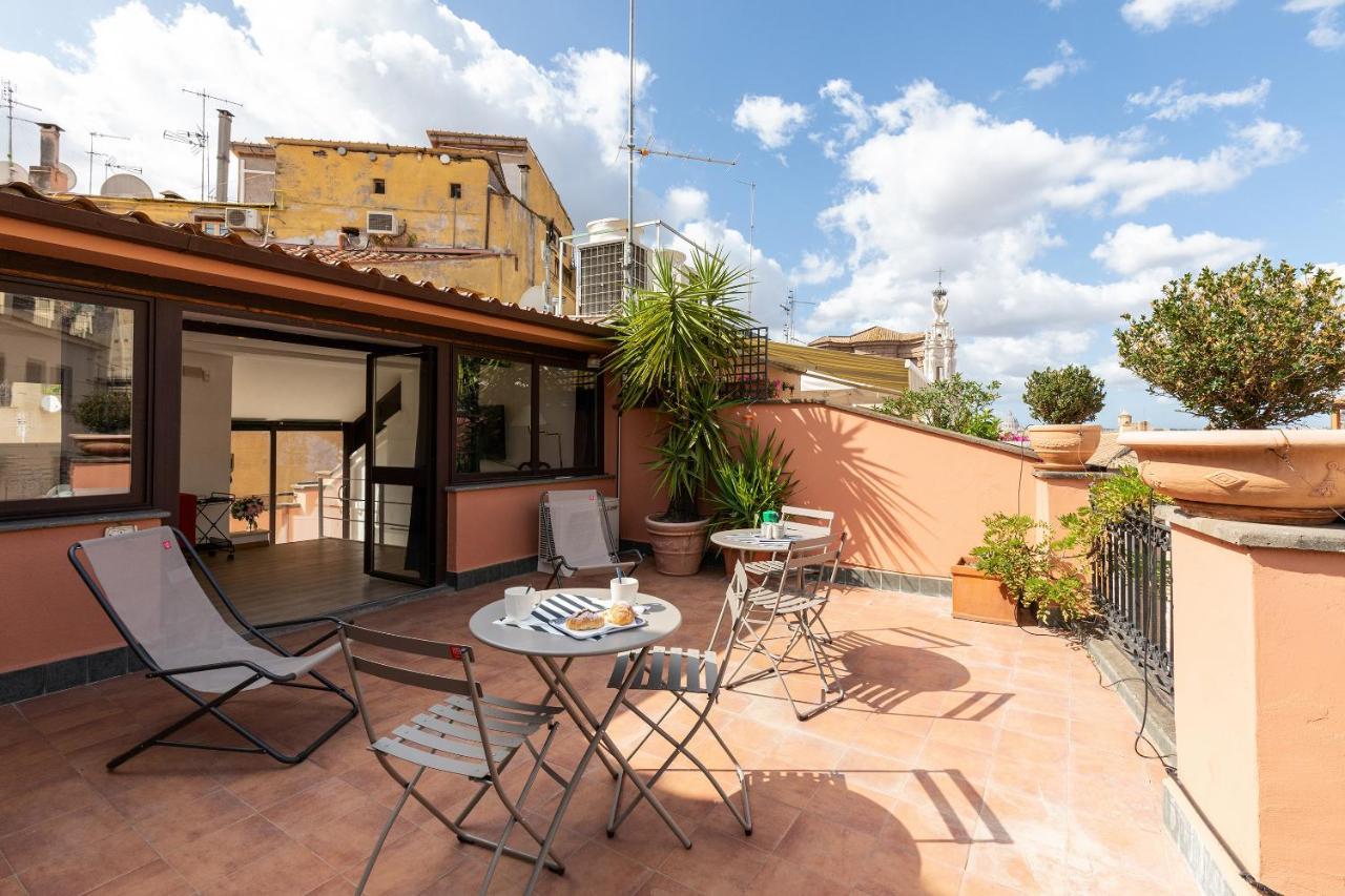 Rome As You Feel - Penthouse Apartment With Terrace On Spanish Steps Exterior foto